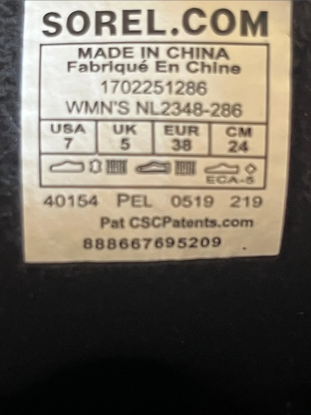 NWT SOREL SLIMPACK LACE BOOTS